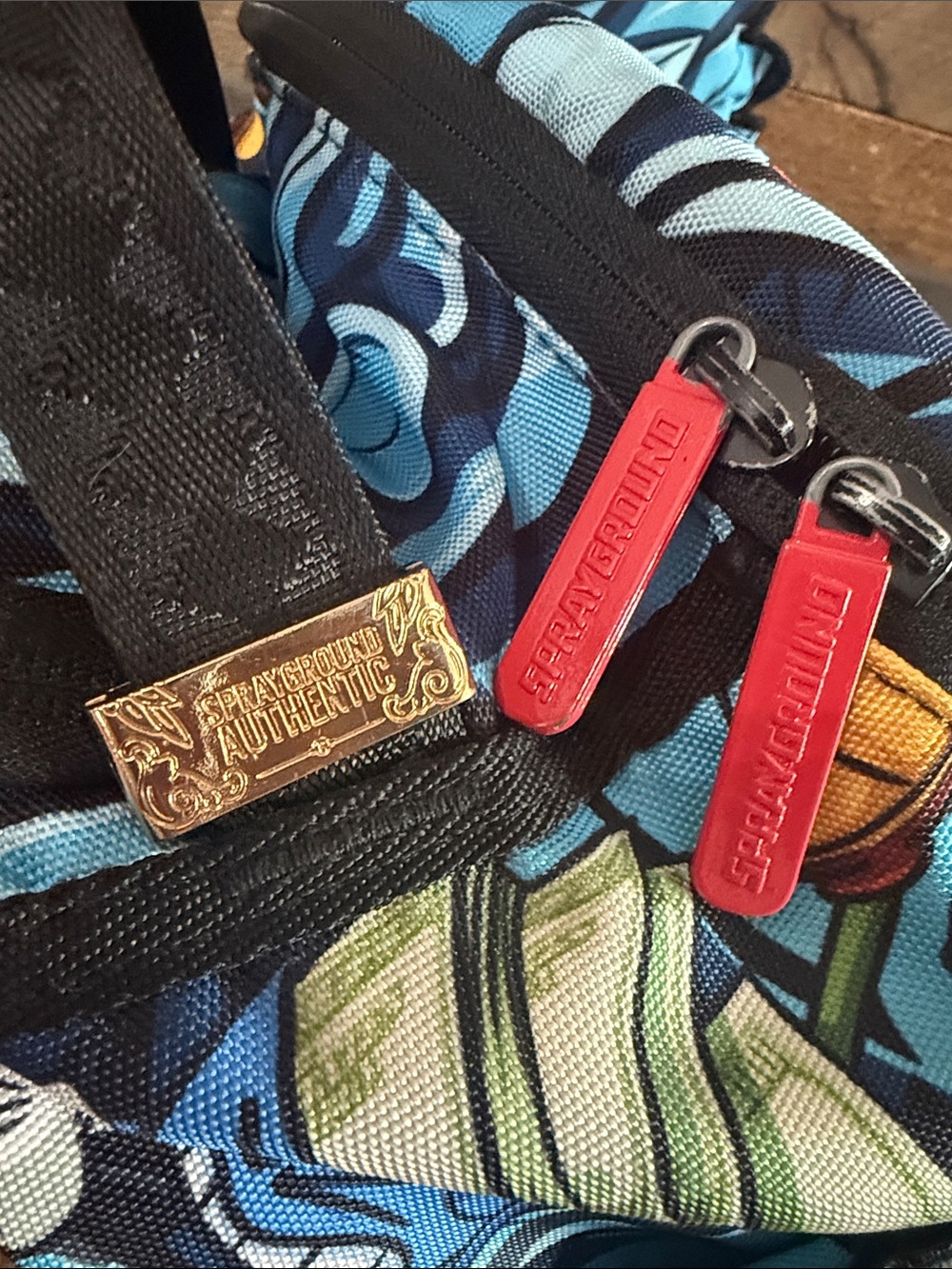 Sprayground Money Trees Shark Wings Limited Edition Backpack - Picture 5 of 12